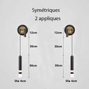 Applique de chevet Luxe