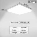 plafonnier salon led