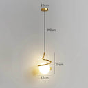 Suspension d'appoint boule LED
