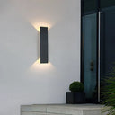 Applique Murale LED Extérieure IP65 Noir entrée