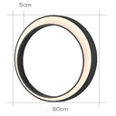   Applique Murale LED Extérieure Étanche IP65 – Design Lune en Acier Inoxydable 