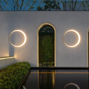 Applique Murale LED Extérieure Étanche IP65 – Design Lune en Acier Inoxydable&nbsp;
