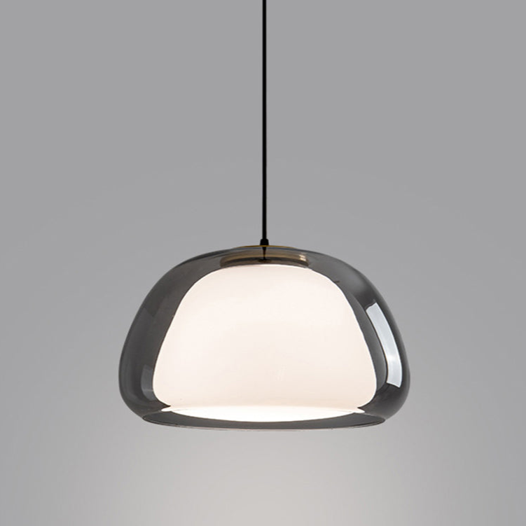 Lampe suspendue moderne en verre au lait (Copie)