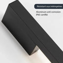Éclairage Mural Extérieur Minimaliste – Applique LED Aluminium