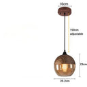 Lampe LED Suspendue en Bois 20cm