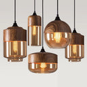 Lampe LED Suspendue en Bois collection