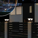 Lampe solaire pilier  entree maison