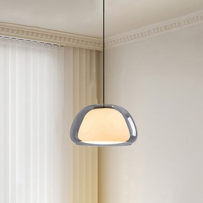 Lampe suspendue moderne en verre