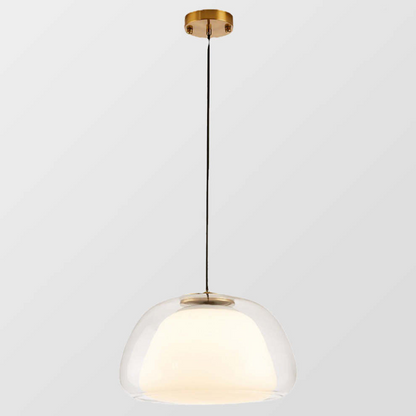 Lampe suspendue moderne en verre