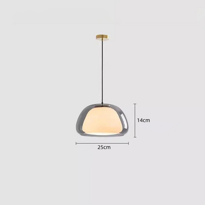 Lampe suspendue moderne en verre