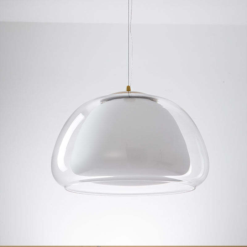 Lampe suspendue moderne en verre