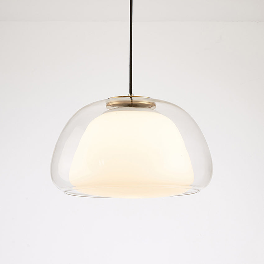 Lampe suspendue moderne en verre