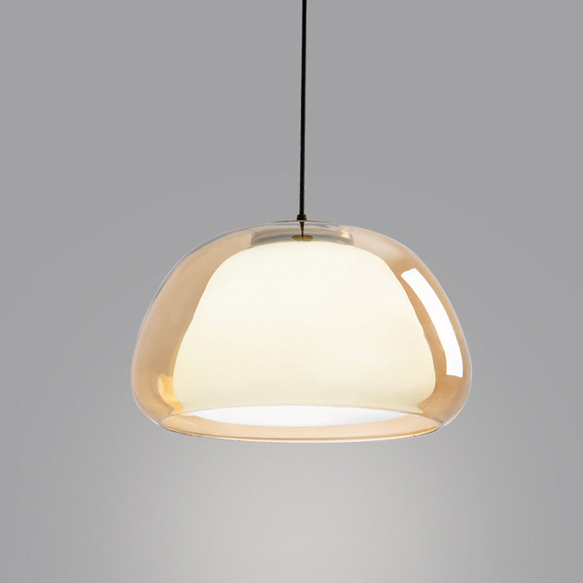 Lampe suspendue moderne en verre