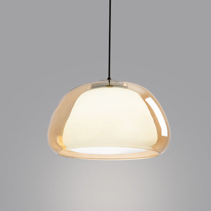 Lampe suspendue moderne en verre