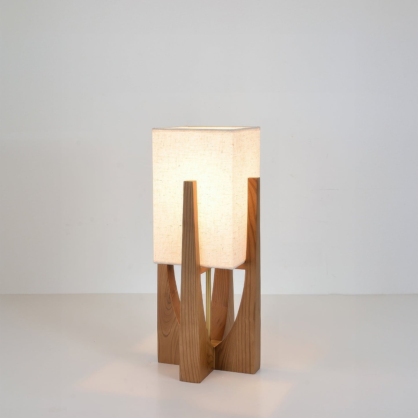 Lampadaire En Noyer De Style Japonais Lampe En Bois Massif Simple