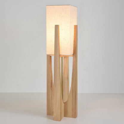 Lampadaire En Noyer De Style Japonais Lampe En Bois Massif Simple