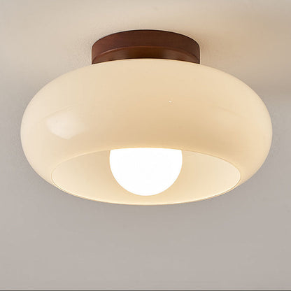 Blanc Vintage Petit Plafonnier De Couloir