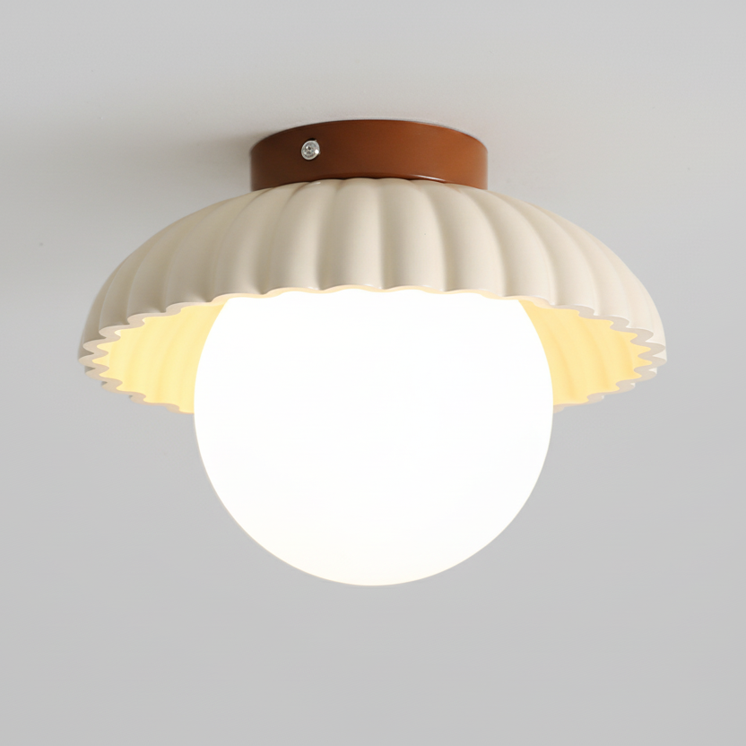 Plafonnier de couloir en fer