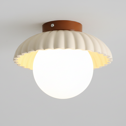 Plafonnier de couloir en fer