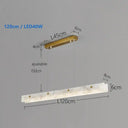 Suspension LED en Marbre Naturel