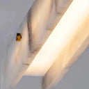 Suspension LED en Marbre Naturel details