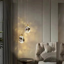Suspension en Cristal K9 chevet double salon lumineux