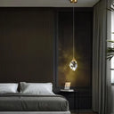 Suspension en Cristal K9 chevet simple chambre  lumineux