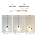 Suspension d'appoint boule LED 